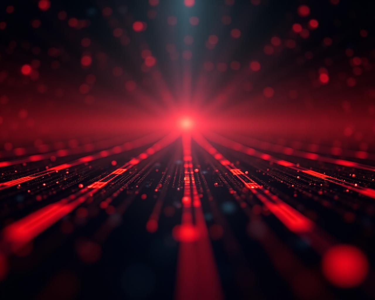 Abstract neural network visualization representing pattern recognition